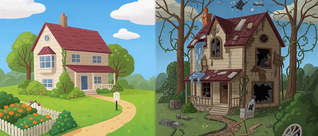 2 homes, nice home and fixer